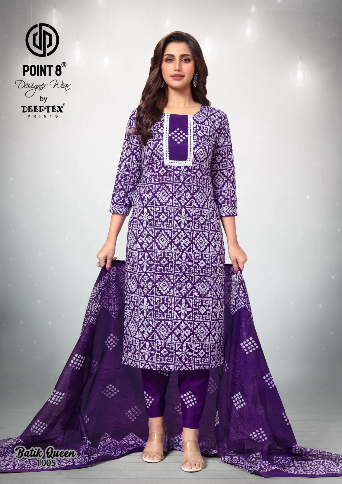 Batik Queen Vol 1 By Deeptex Cotton Kurti Bottom With Dupatta Suppliers In India